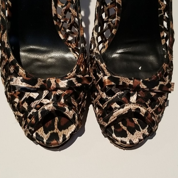 🐆 Leopard print satin shoes Aldo - Picture 5 of 7